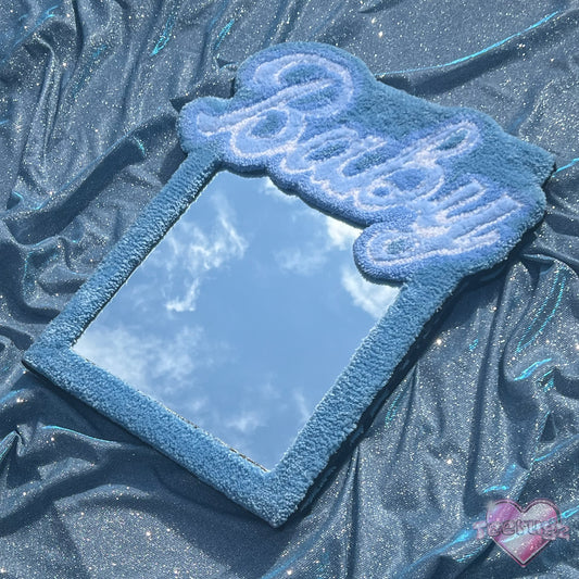 Blue 'Baby' Mirror