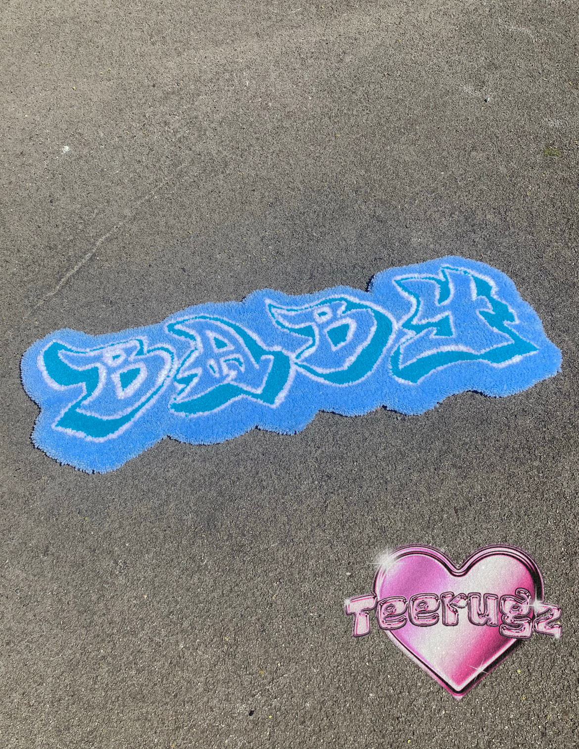 Blue Baby Graffiti